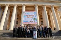 В Сочи развернули Самый большой Флаг России